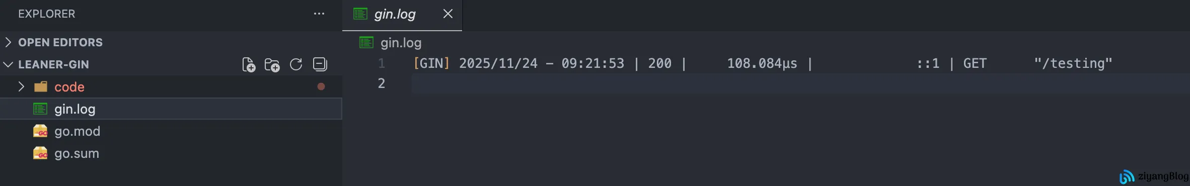 Gin - 使用中间件 Gin - 使用中间件