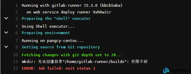 gitlab-runner 注册执行器