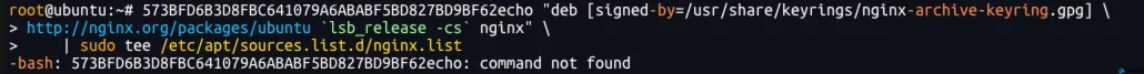 Ubuntu 安装 Nginx Ubuntu 安装 Nginx