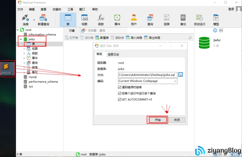 Navicat 安装及注册机使用操作文档